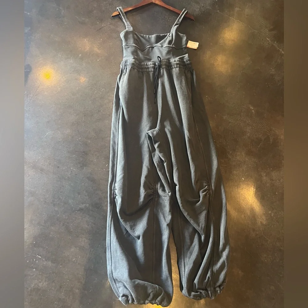 NWT Free People Movement Inbound Onesie Jumpsuit Black Size Small Medium - Picture 7 of 7